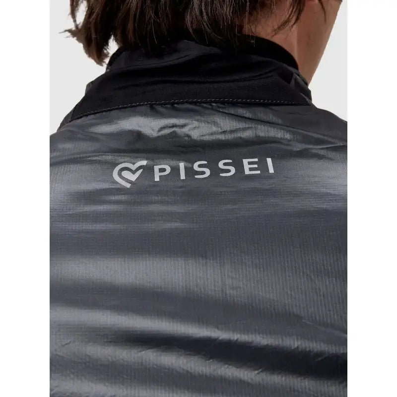 Pissei Gilet Antivento Nero abbigliamento ciclismo