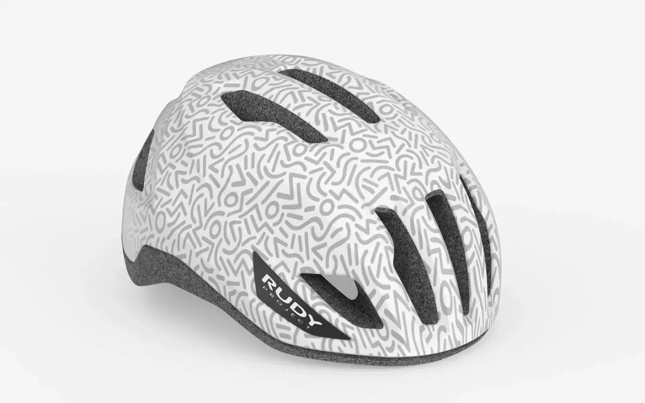 Casco Rudy Project Sinergy - White Doodle Matte / S/M - Casco ciclismo